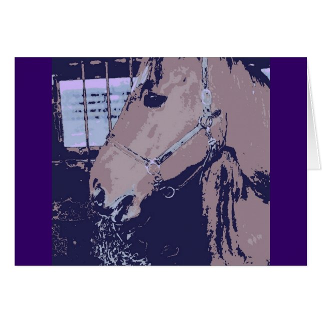 バーンホースポップ・アートのアート (正面横)