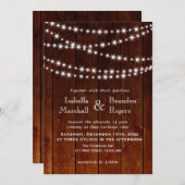 バーンボグラデーションードトゥインクルライト結婚式招待状 招待状 (正面/裏面)