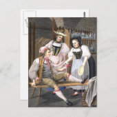 バーンポストカードのワインミストレス ポストカード (正面/裏面)