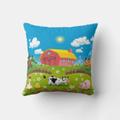 バーンヤードフレンズ クッション (裏面)