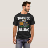バーンランチファームオーナーアグリスト農家トラクター Tシャツ (正面フル)