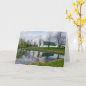 バーンリフレクション カード (黄色い花)