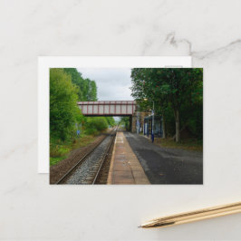 バーンリー兵営鉄道 - ランカシャー鉄道 ポストカード