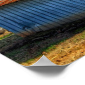 バーンルーラルファームライフシーンポスタープリント ポスター (角)