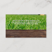 バーンロゴ |農地用トラクターの名刺 名刺 (裏面)