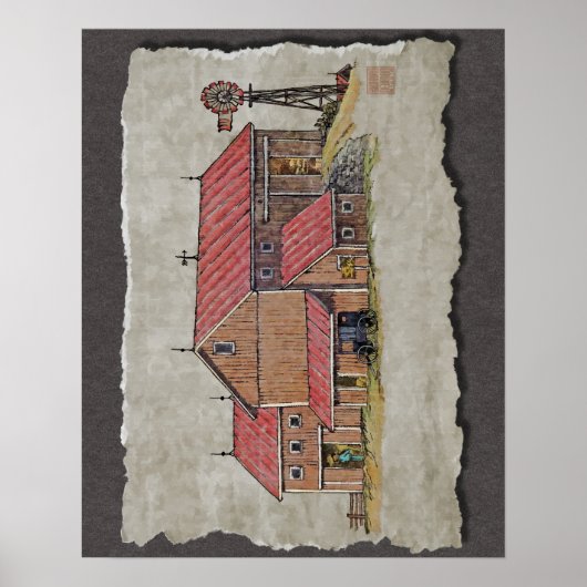 バーン乳母車&ウィンドミル ポスター (正面)