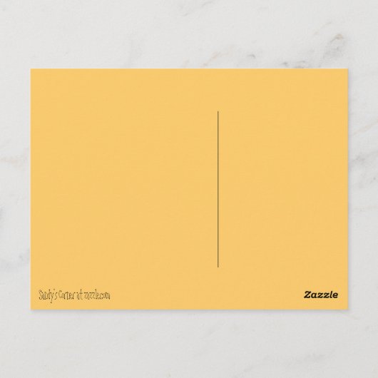 バーン子猫はがき ポストカード (裏面)