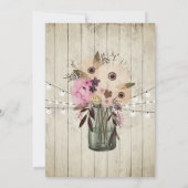 バーン素朴ズウッドメ結婚イソンジャー 招待状 (裏面)