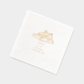 バーン結婚ズ 箔ナプキン (左)