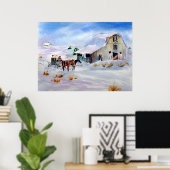 バーン絵画ズ ポスター (ホームオフィス)