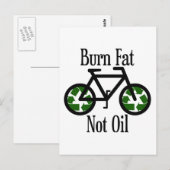 バーン脂肪Not油 ポストカード (正面/裏面)