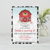 バーン誕生日招待状 招待状 (スタンド正面)