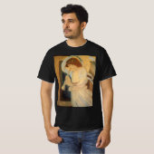 バーン・ジョーンズによるフラジオレットを演奏する天使 Tシャツ (正面フル)