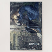 バーン·ジョーンズによる遺跡の愛(1873年) ジグソーパズル (縦)