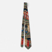 バーン・ジョーンズ・クリスマス・マギ・モリス崇拝 ネクタイ (裏面)