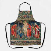 バーン・ジョーンズ・マギ・モリス崇拝 エプロン (正面)