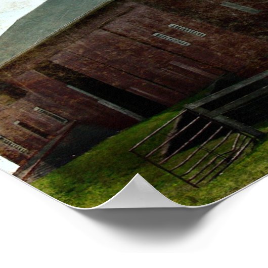 バーン ポスター (角)