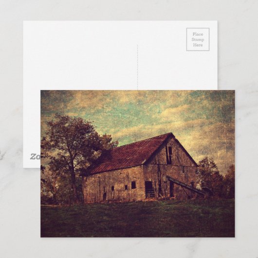 バーン ポストカード (正面/裏面)