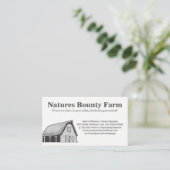 バーン | 農地 | 農業 名刺 (スタンド正面)