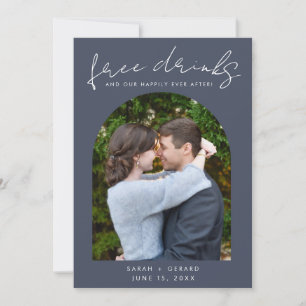 バー写真結婚を開く セーブザデート