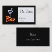 バー名刺 名刺 (正面/裏面)