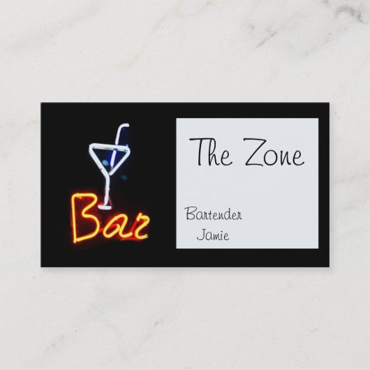 バー名刺 名刺 (正面)