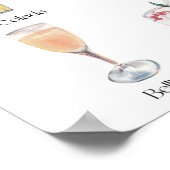 バー図解入りの、写真付きのやキッチンデコ用カクテルアート ポスター (角)