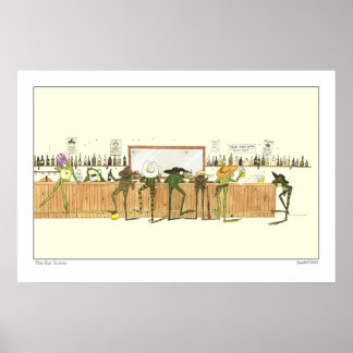 バー場 ポスター