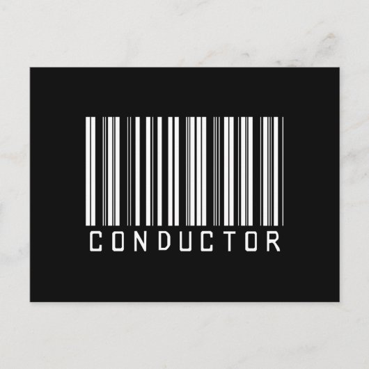 バー導体ダーク ポストカード (正面)