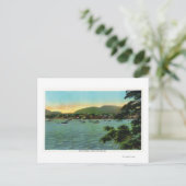 バー島から見たバー・ハーバー ポストカード (スタンド正面)