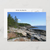 バー島沿岸アカディア国立公園 ポストカード (正面/裏面)