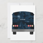 バー巡りパーティーバス 招待状 (裏面)