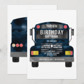 バー巡りパーティーバス 招待状 (正面/裏面)