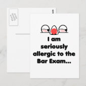 バー検査アレルギー ポストカード (正面/裏面)