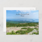 バー港の表示 ポストカード (正面/裏面)