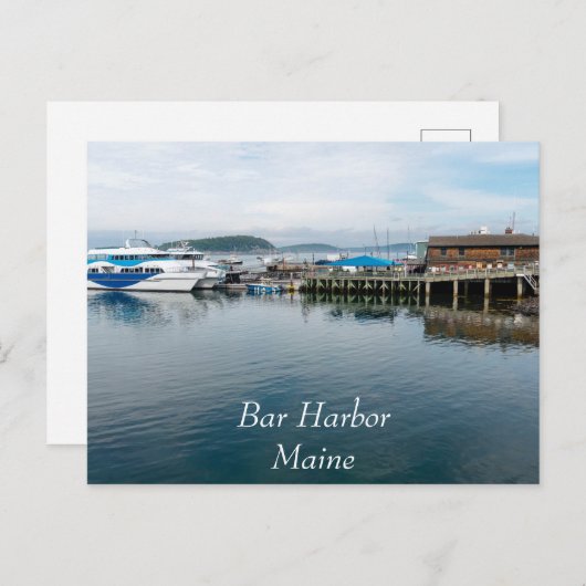 バー港 ポストカード (正面/裏面)