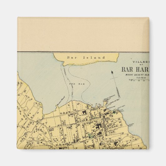 バー港 マグネット (正面)