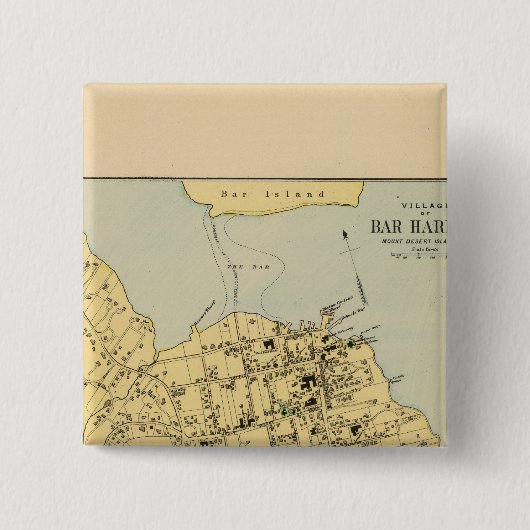 バー港 缶バッジ (正面)