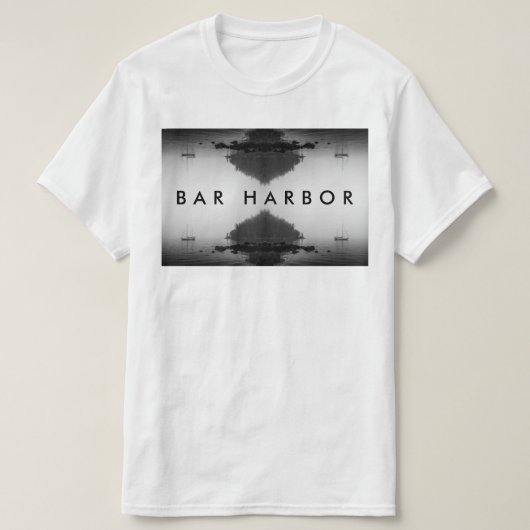 バー港 Tシャツ (デザイン正面)