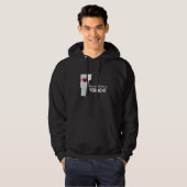 バー生まれモントで浮き上がり – Vermont VT パーカ (正面フル)