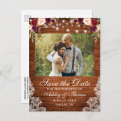 バー素朴グンディフローラウッドライトレースフォト 案内ポストカード (正面/裏面)