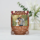 バー素朴グンディフローラウッドライトレースフォト 案内ポストカード (スタンド正面)