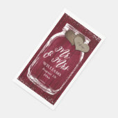 バー素朴グンディ・メイソン・ジャー・ウッド氏とミセス結婚ズ (コーナー)