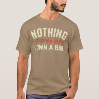 バー経営者 バー所有者 プレゼント バー好き バーオーナー 贈り物 面白い ギフト Tシャツ