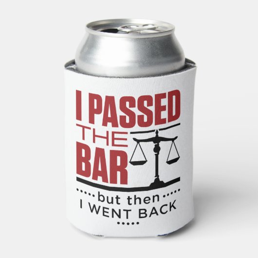 バー試験おもしろいの冗談バーに合格 缶クーラー (缶正面)