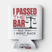 バー試験おもしろいの冗談バーに合格 缶クーラー (裏面)