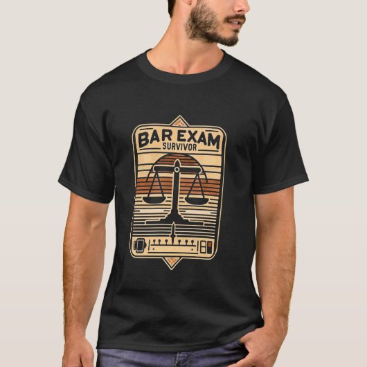 バー試験の生存者 – Tシャツ (正面)