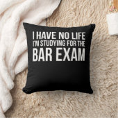 バー試験法おもしろい科大学卒業祝いデザイン クッション (ブランケット)