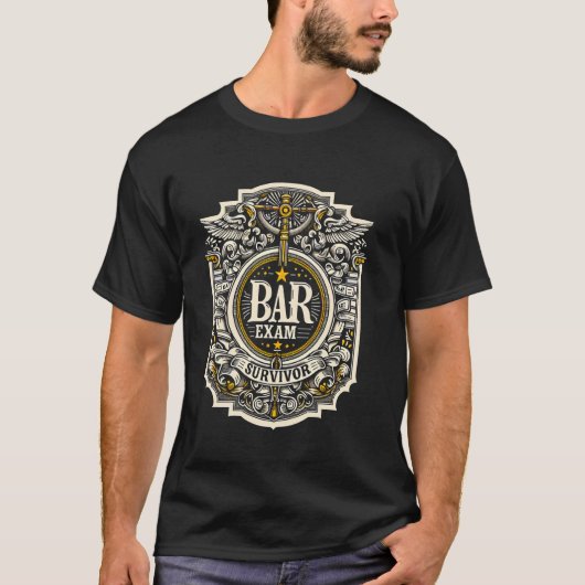 バー試験生存者 – -- Tシャツ (正面)