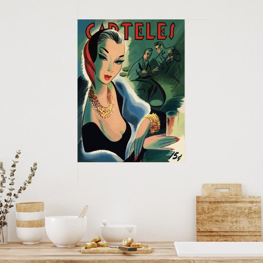 バー話 ポスター (キッチン)